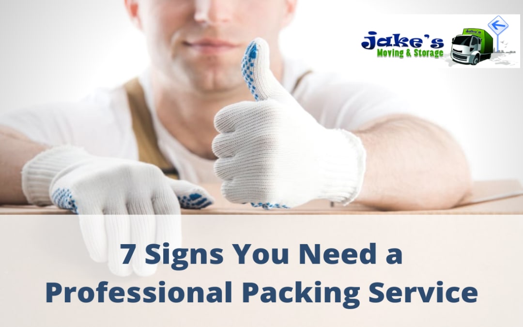 7 Signs You Need a Professional Packing Service